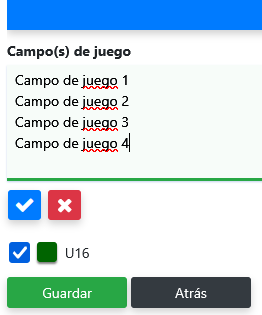 Paso 4: Introducir campos